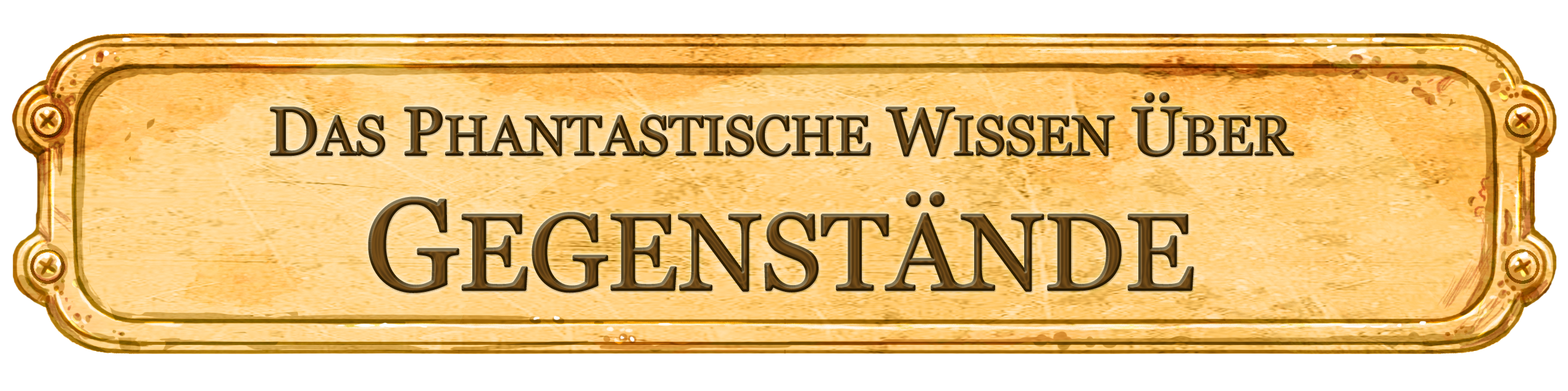 Gegenstände