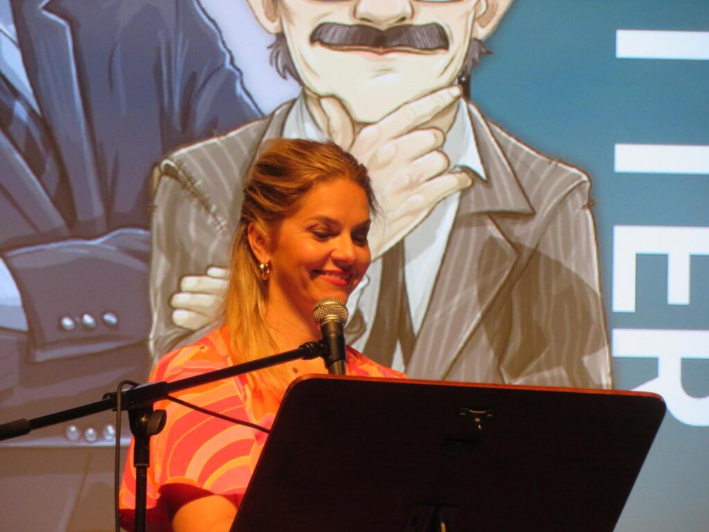 Terese Boning auf der Bühne